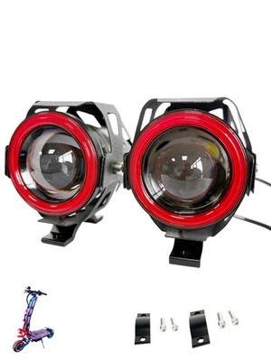 2-PCS 12-84V Electric Scooter Headlight/Motorcycle Headlight, Front Spotlight, L