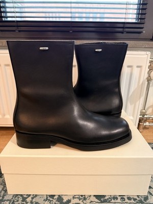 OUR LEGACY Camion Boot In Black Leather Men's