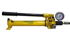 Pompa manuale idraulica manuale con manometro 700bar 350cc 2 stadi