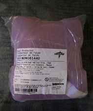 Medline Heel Protector, Purple, Convoluted Air Foam Cushion 1 Pair NONO81540