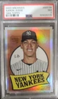 2023 Topps Archives Aaron Judge #69T-39 1969 Single Player Foil Yankees PSA 7