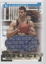 2005 SAGE Hit Auto Gold Reflections 36/50 Kris Humphries #RA43 Auto 0b9