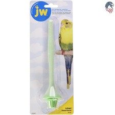 Small Bird Perch Compatible with Parakeets Cockatiels Assorted Colors