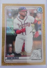 2020 Bowman Chrome - Prospects William Contreras Gold Refractor /50 (RC)