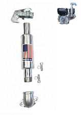 Erect Exhaust Muffler 304 Stainless   Predator Max 459cc