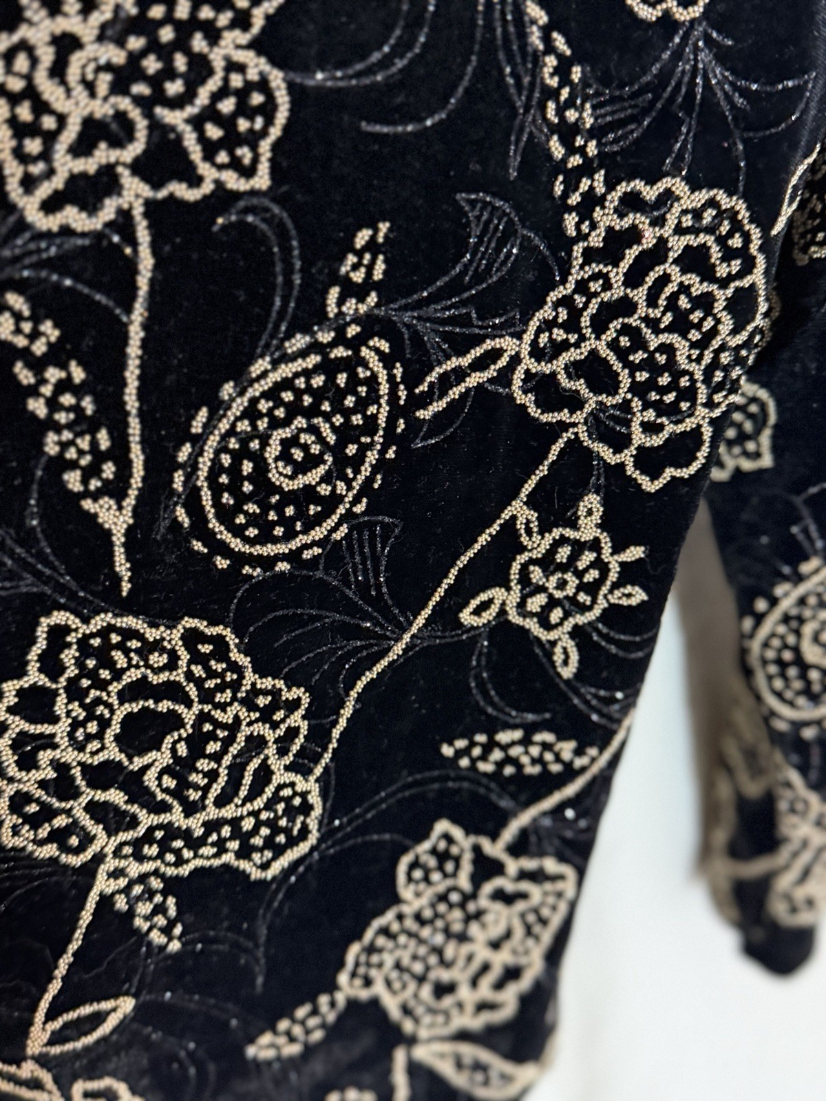 NOTATIONS SPARKLY JACKET WITH SHIRT INSERT LARGE - image 8