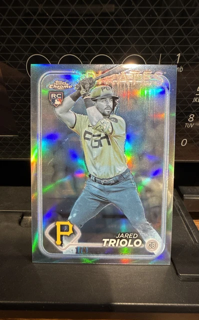 Jared Triolo 2024 Topps Chrome RC Frozenfractor -1/0 SSP