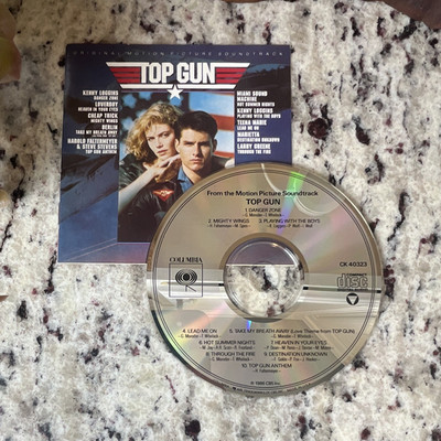 Columbia Top Gun Original Motion Picture Soundtrack CD 1986 CK 40323