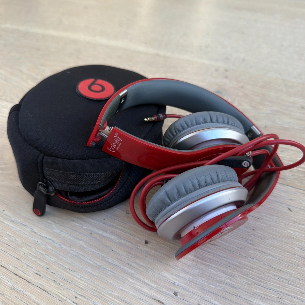 Beats by Dr. Dre Solo HD Red Headphones for sale | eBay