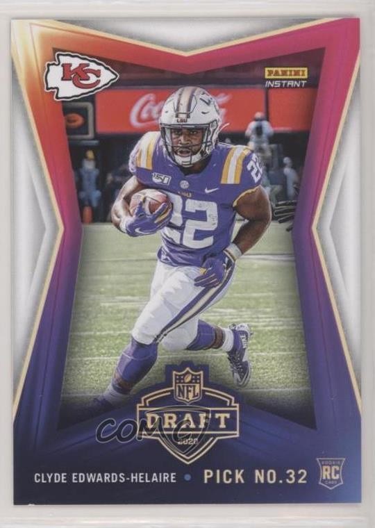 2020 Panini Instant NFL Draft Night /1065 Clyde Edwards-Helaire #11 g1z