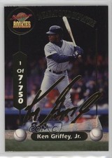 1994 Signature Rookies 24 Karat Gold Signatures /7750 Ken Griffey Jr #S2 HOF 7xr