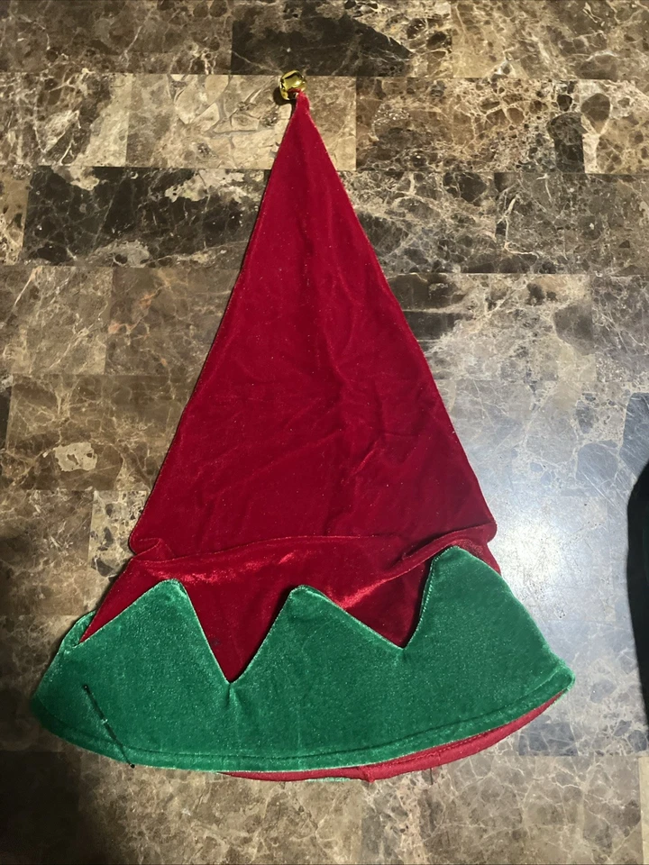 成人精灵圣诞服装豪华圣诞圣诞老人助手服装圣诞老人天鹅绒套装 — 第 4/4 张图片