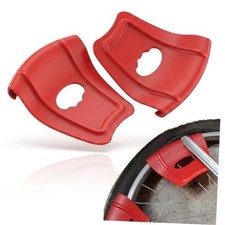 2 Pcs Rim Protector for Tire Changing Red Guard Kit Protect wheel rims from