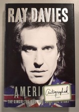 Ray Davies Signed Americana 2013 Hardcover Autograph Signature