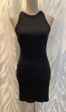 Bonhomia Black Backless Bodycon 4 Way Stretch Size L