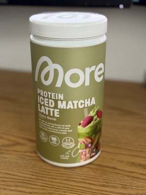 More Protein Iced Matcha Latte Cherry Mochi Romi & Emma 500g NEU OVP 31.12.2027
