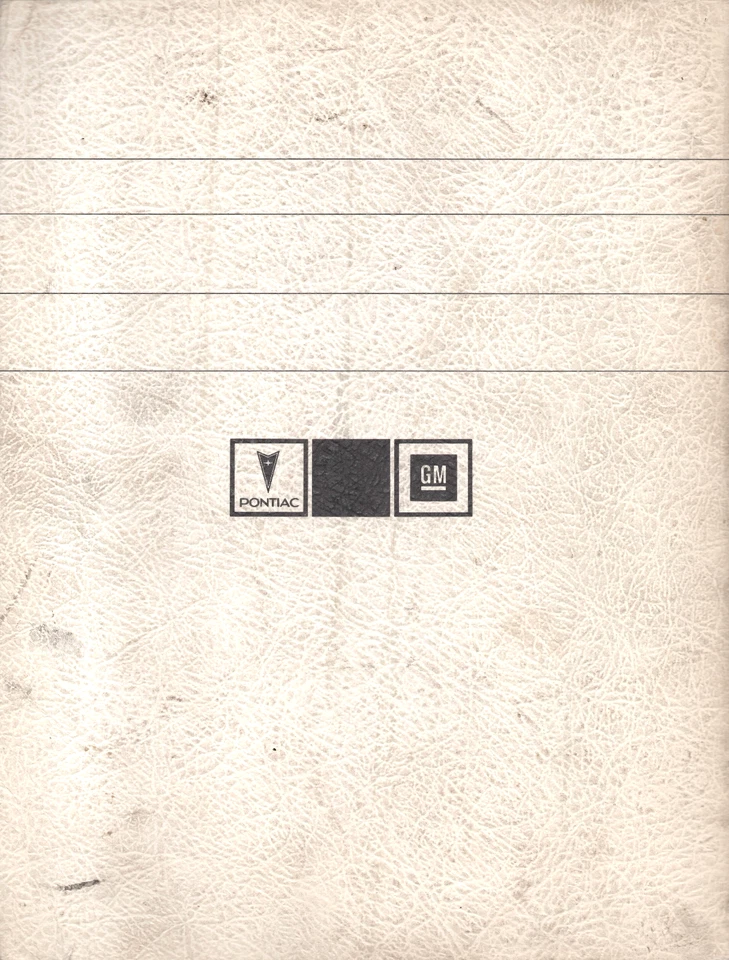 Pontiac 6000 STE 1988 tracción total AWD taller manual suplemento Foto 3 de 4