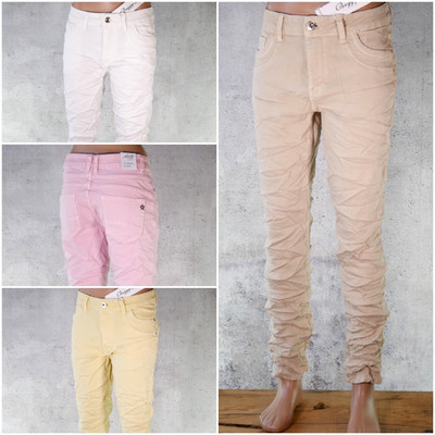  JEWELLY Baggy Jeans 2026 Trendfarben Hose Reißverschluss 34 36 38 40 42 *400