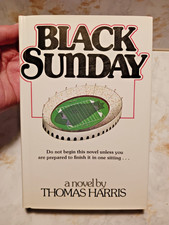 ~Great Condition~Black Sunday by Thomas Harris 1975 First Edition 1st Printing~