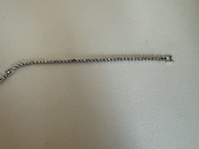 Swarovski Signed Silver Tone Clear Round Crys...
