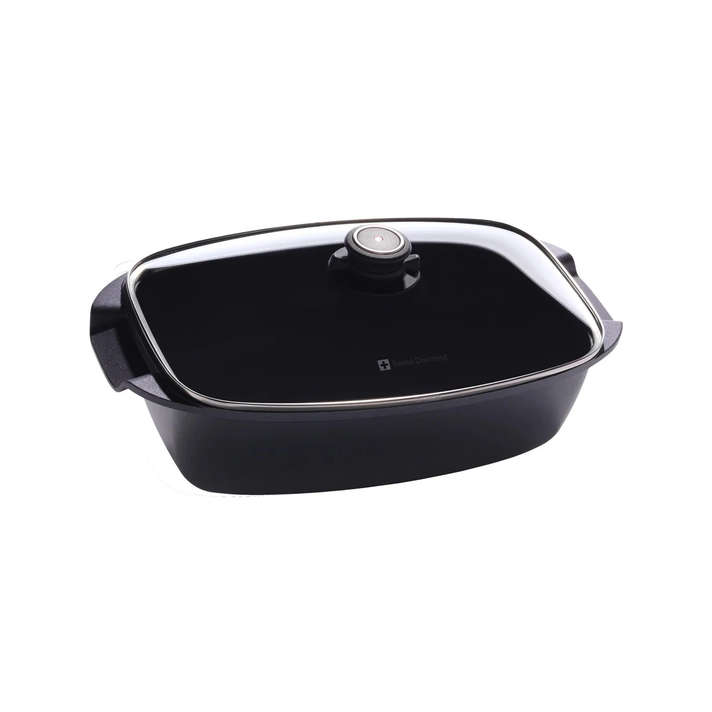 Swiss Diamond - 8.3" x 13" Roaster w/Glass Lid