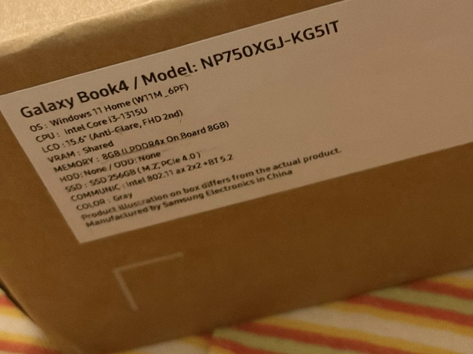 Samsung Galaxy Book3 15,6" (512GB SSD, Intel Core i7-1355U, 1,70GHz, 16GB... - Immagine 4 di 4