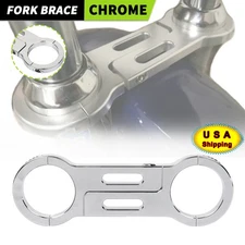 39mm Front Fork Brace Method Set For Harley Super Glide FXD 1988-2005 Aluminum