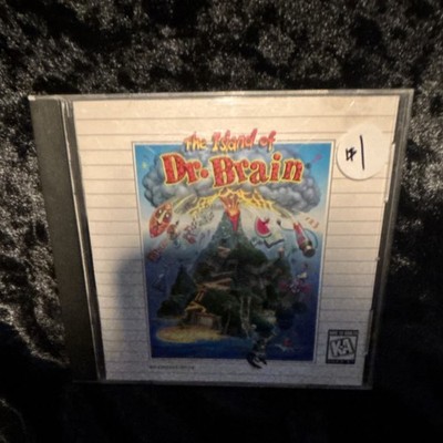 Sierra Originals Island of Dr. Brain CD Children Problem Solving Computer Game