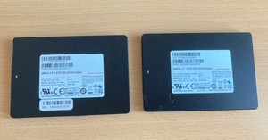 2 x Samsung SM863a SSD SATA 1.92Tb - MZ7KM1T9HMJP-00005 MZ-7KM1T9N - Health 95%