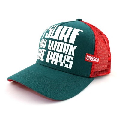 Coastal She Pays Snapback Cap petrol 92219