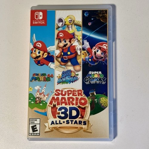 Super Mario 3D All-Stars (Nintendo Switch) Complete In Case - Tested & Mint!