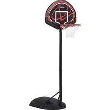 Youth Basketball Hoop Portable 32 Inch Impact Backboard Adjustable Outdoor
