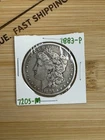 1883-P Morgan Dollar - Uncertified, Circulated-90% Silver - VF - [#7205-M]