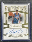 CARMELO ANTHONY 2023-24 PANINI FLAWLESS ACHIEVEMENTS AUTO GOLD 08/10 KNICKS