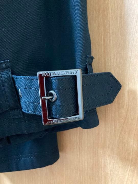 Burberry London Blue Label Trench Coat Polyester With Buttons Size S For Women thumbnail 21