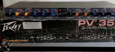 PEAVEY PV35XO PROFESSIONAL 3-WAY STEREO CROSSOVER KAUM BENUTZT ZUSTAND BOXED 