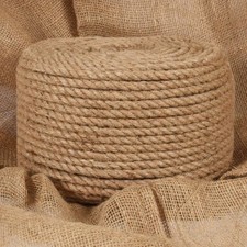 Seil Naturhanf Hanfseil Tauwerk Tau Juteseil Leine Schnur 100% Jute vidaXL