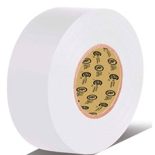 3/4 In. X 66 Ft. Electrical Tape White Waterproof Flame Retardant Strong Adhesiv