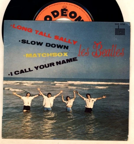 Les Beatles 1964 Odeon EP Long Tall Sally Slow Down+2  VG+ 1st press France