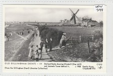 GILLINGHAM Kent  WINDMILL  at Darland Banks / Reproduction by PAMLIN PRINTS