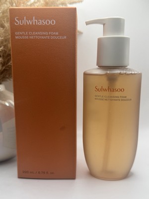 Sulwhasoo Gentle Cleansing Foam 200ml Mild Liquid Moisturizing Smooth K-Beauty