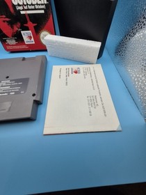 The Hunt for Red October pal Nintendo NES embalaje original Cib