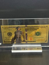 Billete de oro Winter Soldier de 100 con soporte de acrílico