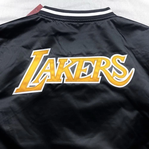 Mitchell & Ness Los Angeles Lakers Hardwood Classics Pullover Satin Jacket Large image 6