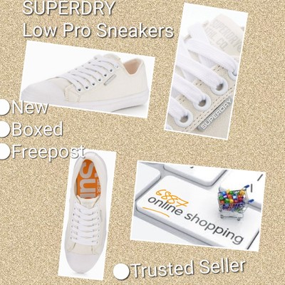 superdry white canvas pumps