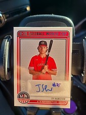 2023 Panini Stars & Stripes - Ty Hamilton - Team Canada World Cup Auto /72