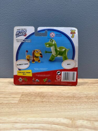 Disney Pixar Toy story 3 Buddy Pack- SLINKY DOG & REX - Picture 2 of 2