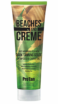 ProTan BEACHES AND CREME Dunkle Bräunung GELEE mit Karottenöl 2x 250ml Portofrei