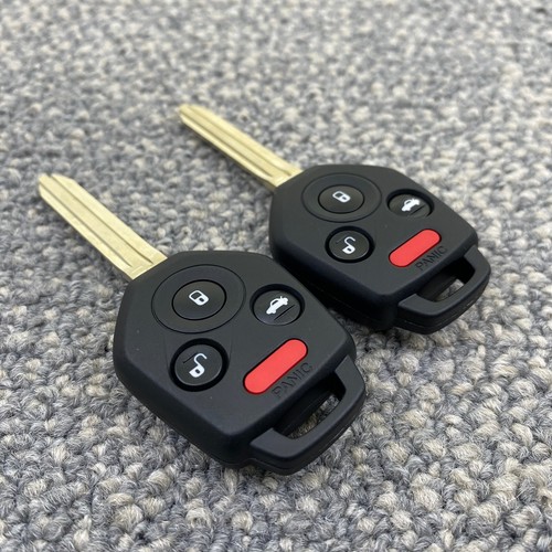 Lot of 2 Subaru Key Fobs CWTB1G077 H Stamp OEM Gray Pod Uncut Keys - 2019-2024 - Picture 9 of 17