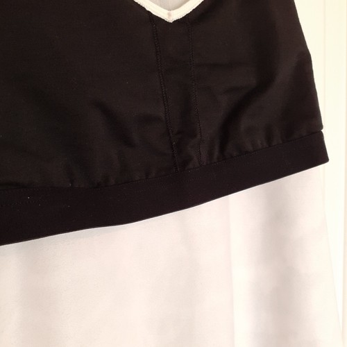 Lululemon Dance To Yoga Tank Pretty Plume Angel Wing Black / Black Size 8 - Picture 10 of 13